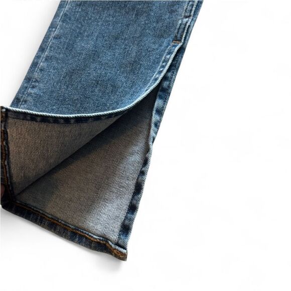 Madewell Stovepipe Jeans Slit-Hem Edition Size 25 - Picture 3 of 9
